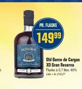 Otto Duborg Old Barco de Cargas XO Gran Reserva tilbud