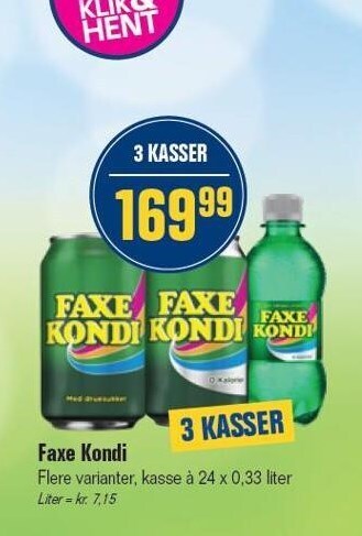 Otto Duborg Faxe Kondi tilbud