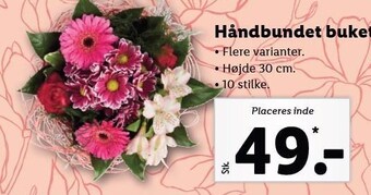 Lidl Håndbundet buket tilbud