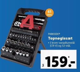 Lidl Topnøglesæt tilbud