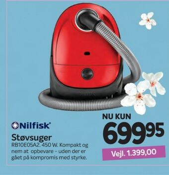 Din Isenkræmmer Nilfisk støvsuger tilbud