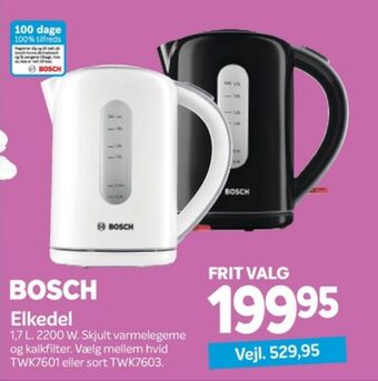 Din Isenkræmmer Bosch elkedel tilbud