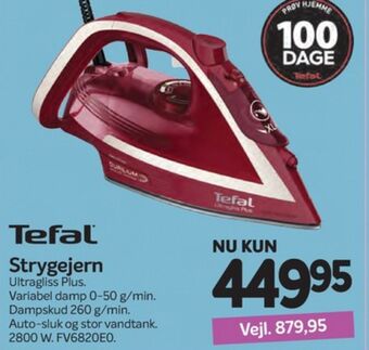 Din Isenkræmmer Tefal strygejern tilbud