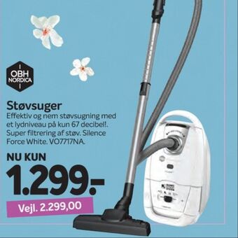 Din Isenkræmmer Obh nordica støvsuger tilbud
