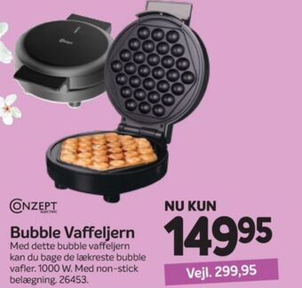 Din Isenkræmmer Conzept vaffeljern tilbud
