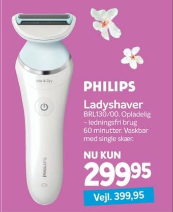 Din Isenkræmmer Philips ladyshaver tilbud