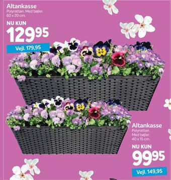 Din Isenkræmmer Dacore altankasser tilbud