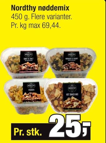 Calle Nordthy nøddemix tilbud