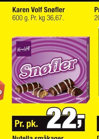 Calle Karen Volf Snøfler tilbud