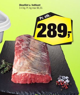 Calle Oksefilet u. fedtkant tilbud