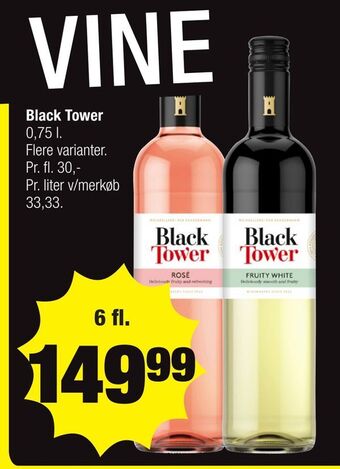 Calle Black Tower tilbud