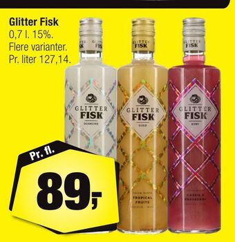 Calle Glitter Fisk tilbud