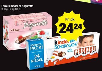 Calle Ferrero Kinder el. Yogurette tilbud