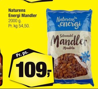 Calle Naturens Energi Mandler tilbud