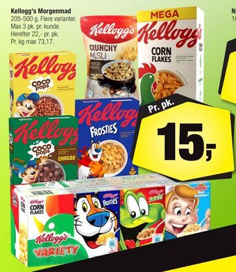 Calle Kellogg's Morgenmad tilbud