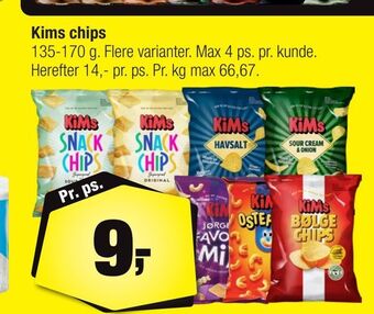 Calle Kims chips tilbud