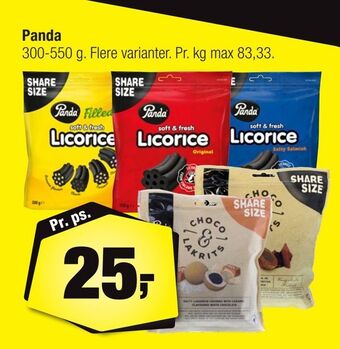 Calle Panda tilbud