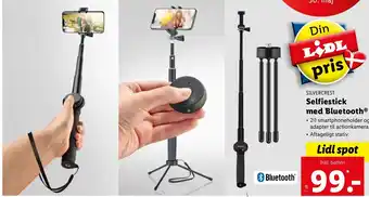 Lidl Selfiestick Med Bluetooth tilbud