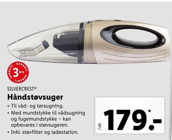 Lidl Håndstøvsuger tilbud