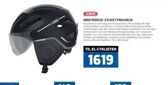 Cykelstyrken Abus pedelec 2,0 ace cykelhjelm tilbud