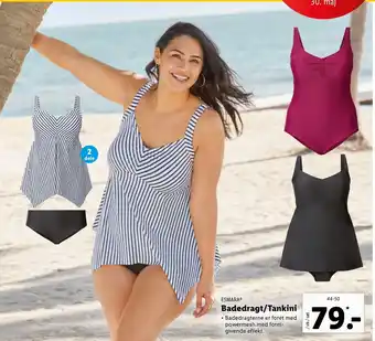 Badedragt/Tankini 44-50