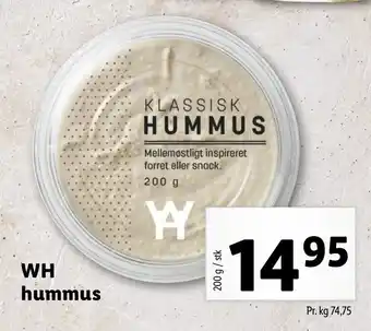 Lidl WH Hummus 200g tilbud