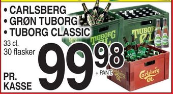 ABC Lavpris Carlsberg • grøn tuborg • tuborg classic tilbud