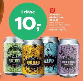 Svaneke økologiske dåseøl