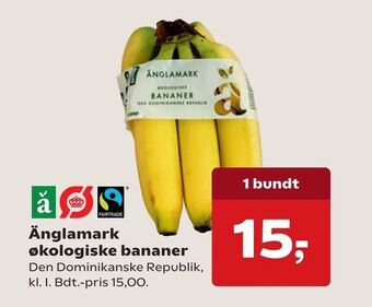 Änglamark økologiske bananer