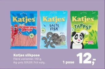 Kvickly Katjes slikpose tilbud