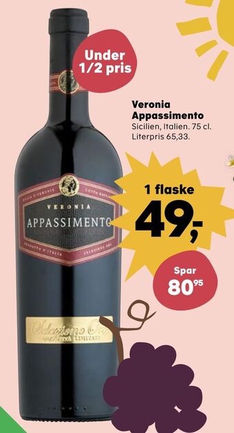 Kvickly Veronia Appassimento tilbud