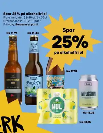 Kvickly Alkoholfri øl tilbud