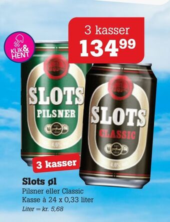 Poetzsch Padborg Slots øl tilbud