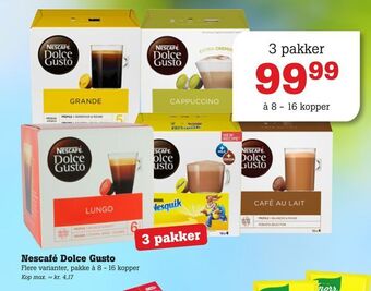 Poetzsch Padborg Nescafé Dolce Gusto tilbud
