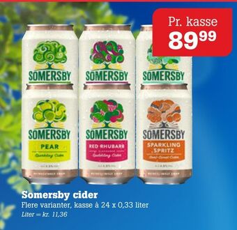 Poetzsch Padborg Somersby cider tilbud