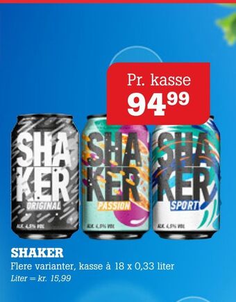 Poetzsch Padborg Shaker tilbud