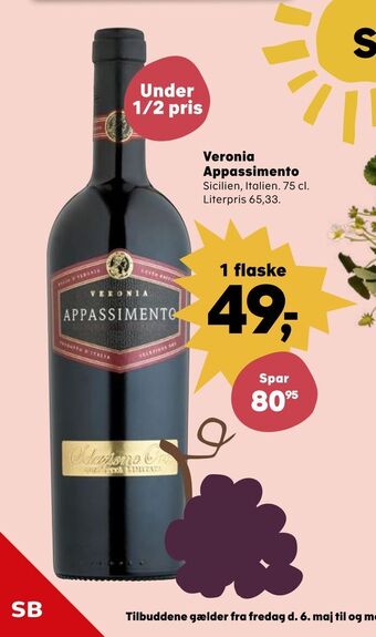 SuperBrugsen Veronia Appassimento tilbud