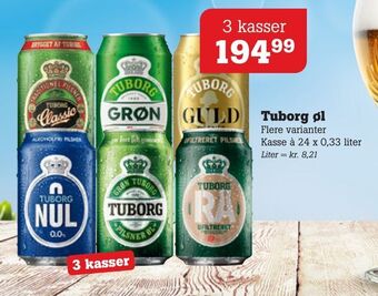 Poetzsch Padborg Tuborg øl tilbud