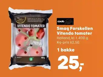 SuperBrugsen Smag Forskellen Vitendo tomater tilbud