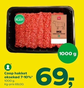 Coop 365 Coop hakket oksekød tilbud