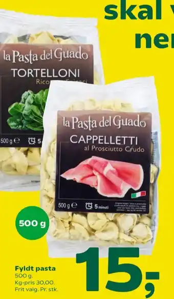 Coop 365 La pasta del guado tilbud
