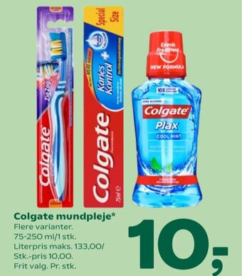 Coop 365 Colgate tandbørste tilbud