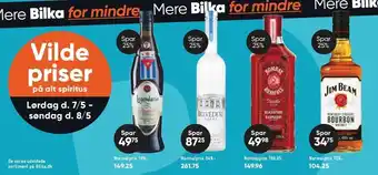 Bilka Vilde priser på alt spiritus tilbud