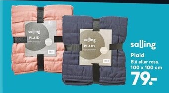Bilka Plaid tilbud
