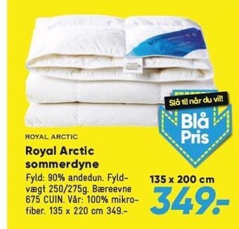 Bilka Royal Arctic sommerdyne tilbud