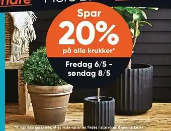 Bilka Spar 20 % på alle krukker tilbud