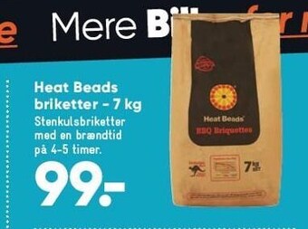 Bilka Heat Beads briketter 7 kg tilbud