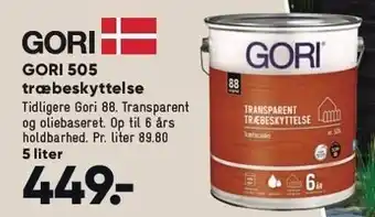 Bilka Gori 505 træbeskyttelse 5 l. tilbud
