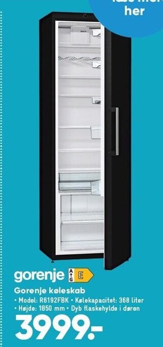 Gorenje køleskab