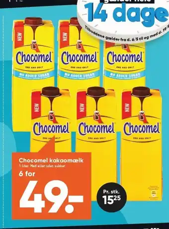 Bilka Chocomel kakaomælk 6 tilbud